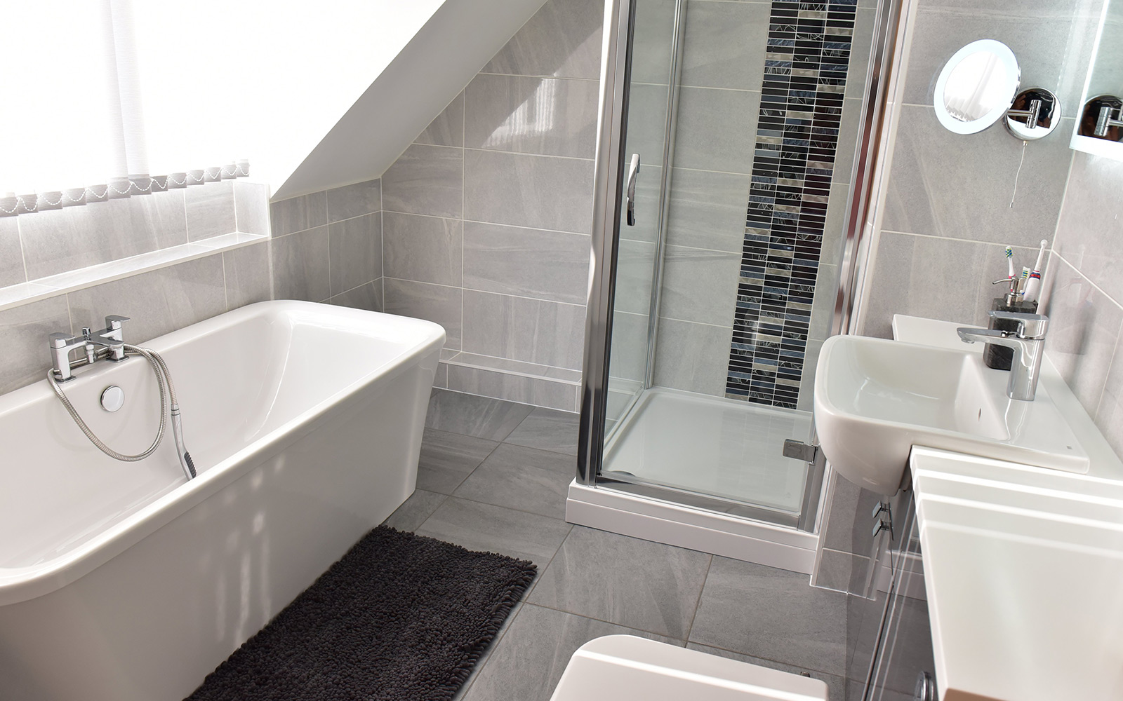 New bathroom installed by the KBB Centre in Ipswich